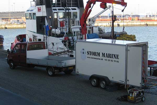 Storm Marine - Erhvervsdyk - vi løser alle opgaver indenfor erhvervsdykkeri